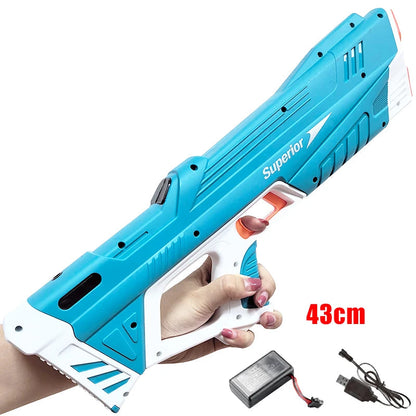 Electric Water Gun Toys Bursts Children's High-pressure Strong Charging Energy Water Automatic Water Spray Children's Toy Guns Good Vibrations