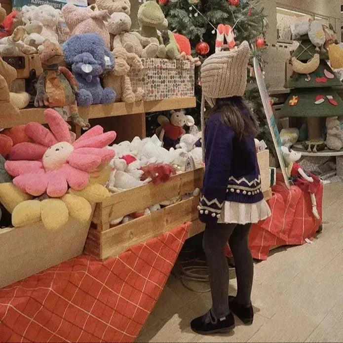 Knitted Sweater MF Brand 2025 New Winter Kids Sweaters for Girls Cute Knit Cardigan Baby Sets Children Cotton Outwear Clothing Good Vibrations