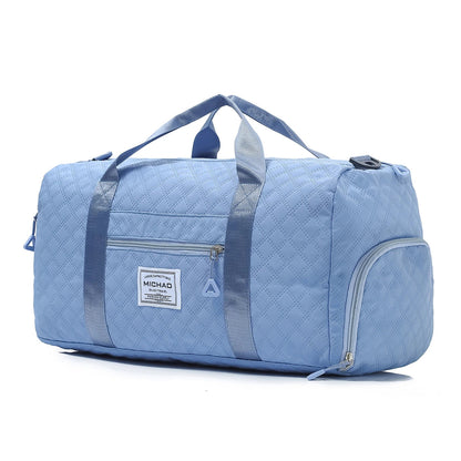 Travel Duffle bag Travel Sport Duffle Bag for Gym Waterproof Carry On Bag Large Capacity Overnight Bags for Women Good Vibrations