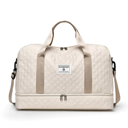 Lightweight Luggage Bag, Large Capacity Travel Duffle Bag Gym Tote Bags, Shoulder Weekender Overnight Bag Good Vibrations Adult Super Store