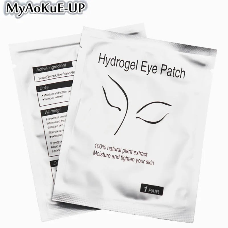 High Quality 50pairs Women Lint Free Under Eyes Pads Patches Eyelash Extension Tips Sticker Wraps Make Up Tool Eyelashes Patches Good Vibrations