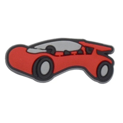 Shoe Charms for Crocs Accessories
 Sports Car Shoes Charm for Croc Decorations Pins Men Accessory Jeans Woman Clogs Clips Badges Good Vibrations