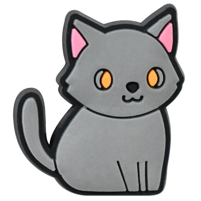 Shoe Charms for Crocs Accessories Cute cat Shoes Charm for Croc Decorations Pins Men Accessory Jeans Woman Clogs Clips Badges ﻿ Good Vibrations