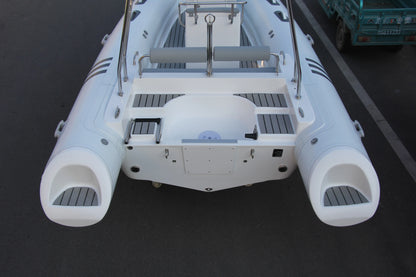 19ft Luxury Fiberglass Inflatable Rib Boat 5.8m Yacht For Ocean Waters For Waterplay Good Vibrations