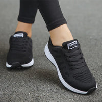 Women Sports Shoes 2023 Trends Sneakers Women Light Sport Sneaker Breathable Casual Shoes For Women White Tennis Female Footwear Good Vibrations