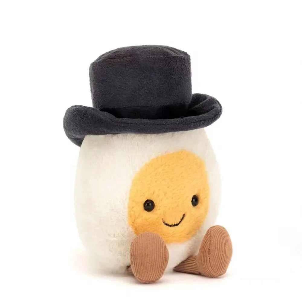 Gifts Boiled Eggs Fashion Creative Wedding Pendant And Lovely Smile Happy Doll Wedding Gifts Home Decoration Holiday Kids Gift Good Vibrations