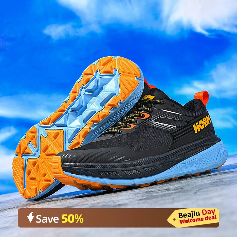 Men's Shoes Sneakers Running Shoes for Men Unisex Women Casual Walking Lace-up Training Lightweight Dark Blue Fashion Lifestyle Good Vibrations
