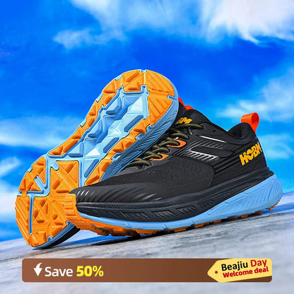 Men's Shoes Sneakers Running Shoes for Men Unisex Women Casual Walking Lace-up Training Lightweight Dark Blue Fashion Lifestyle Good Vibrations