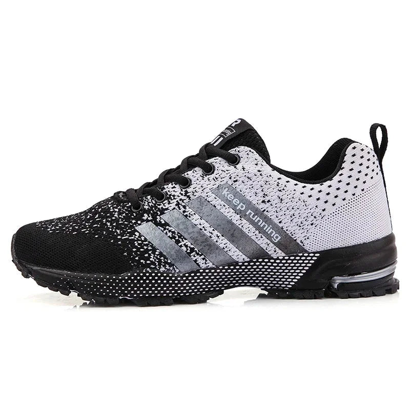 Men Shoes Comfortable Non-Slip Stable Shock Absorption Light Couple Shoes and Men's Sneakers Mesh Breathable Casual Basket Homme Good Vibrations