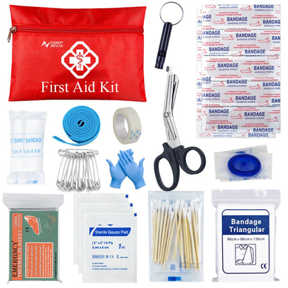 Survival First Aid Kit Survival Full Set Molle Outdoor Gear Emergency Kits Trauma Bag Camping Hiking IFAK Adventures Bag Good Vibrations