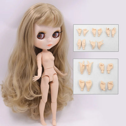 ICY DBS blyth doll 1/6 bjd toy joint body white skin shiny & matte face 30cm on sale special price toy gift anime doll Good Vibrations