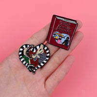 Halloween Accessories Horror Series Enamel Pin Men Women Lapel Pins for Backpack Iron Badges Brooch for Clothes Holiday Gifts Good Vibrations