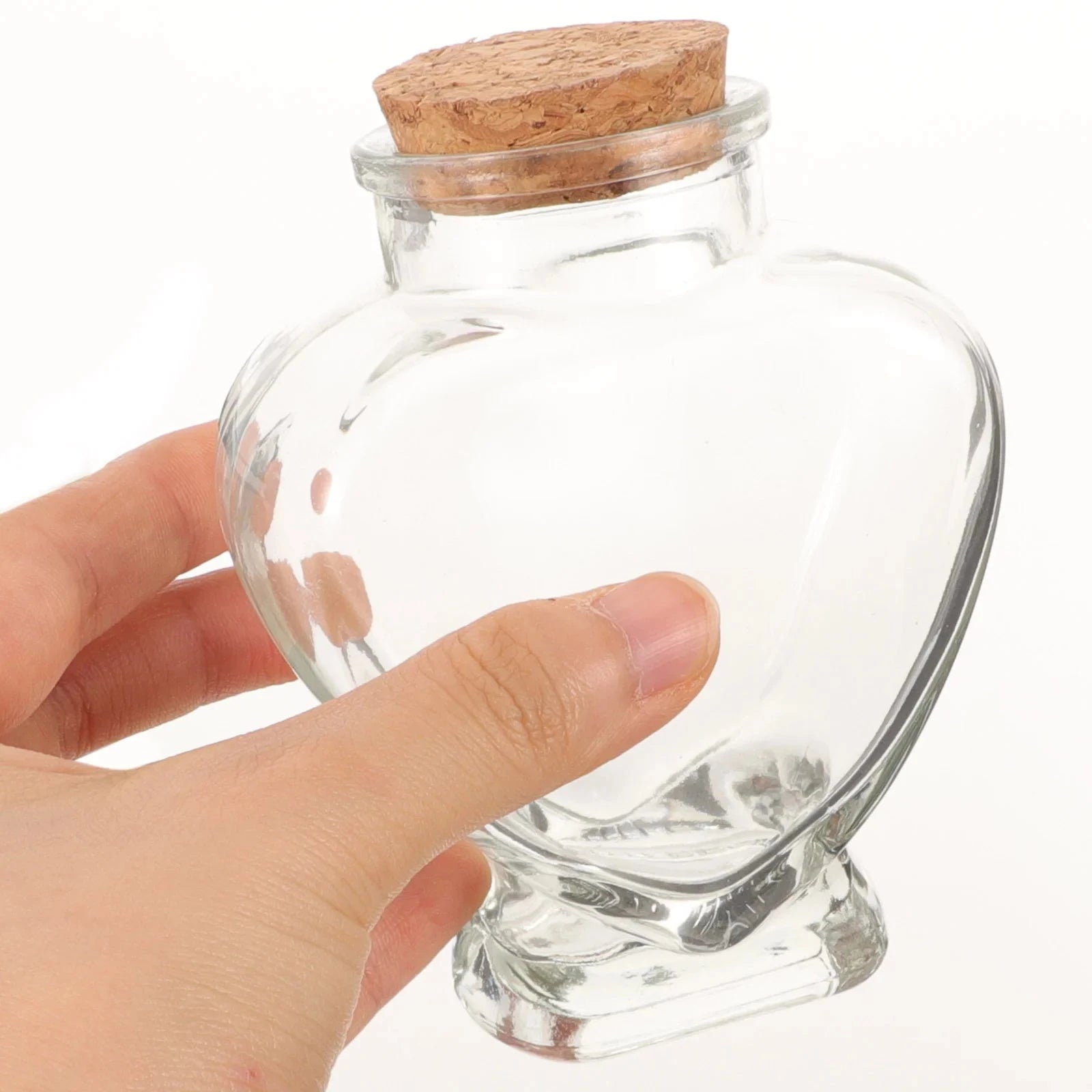 3 Pcs Wedding Sand Ceremony Bottle Set Glass Jars Storage Containers Transparent Landscape Bottles Wishing Jars Mini Bottles Good Vibrations