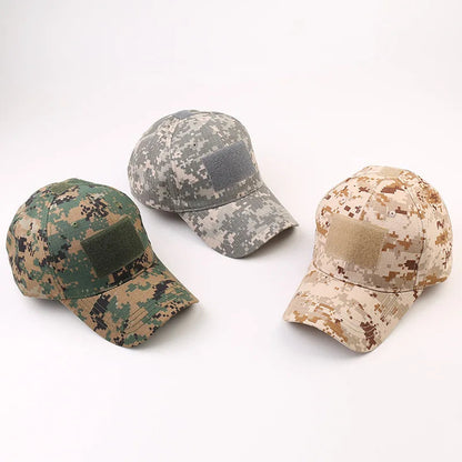 Outdoor camouflage hat Baseball hat Hunting hat Sports hat Bicycle hat Men Women Adult hat Duck tongue hat with curved brim Good Vibrations