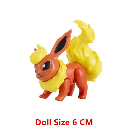 Pokemon Anime Figure Pikachu Eevee Charizard Mewtwo Cartoons Figure Collection Model Pocket Monster Action Toys Kids Birthday Gi Good Vibrations