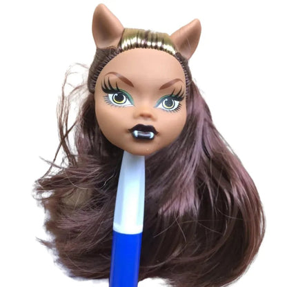 Monstering High Doll Toy Head No Hair Doll  Heads DIY Plants Hair Head Doll Bald Heads Original Rare Collection Head Toys Good Vibrations