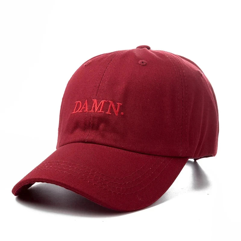 DAMN-Embroidered Hats for Men and Women, Hip Hop, ShinCharacter Lamar, Unstructured , Baseball Cap. Good Vibrations