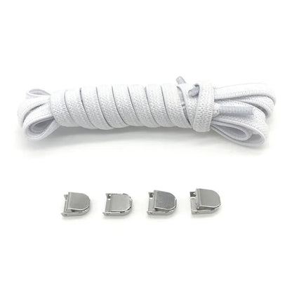 No tie Shoe laces Elastic laces Sneakers Flat Shoelaces without ties Quick Shoelace for Shoes Kids Adult One Size fits All Shoes Good Vibrations