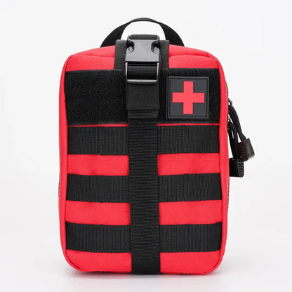 Survival First Aid Kit Survival Full Set Molle Outdoor Gear Emergency Kits Trauma Bag Camping Hiking IFAK Adventures Good Vibrations
