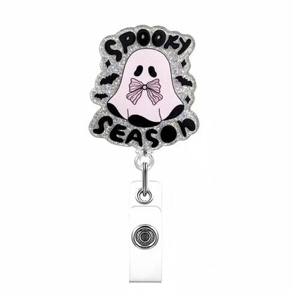 New Glitter Acrylic Retractable Nurse Badge Reel Doctor Teacher Student Name Id Card Holder Keychains Lanyard Wholesale Good Vibrations