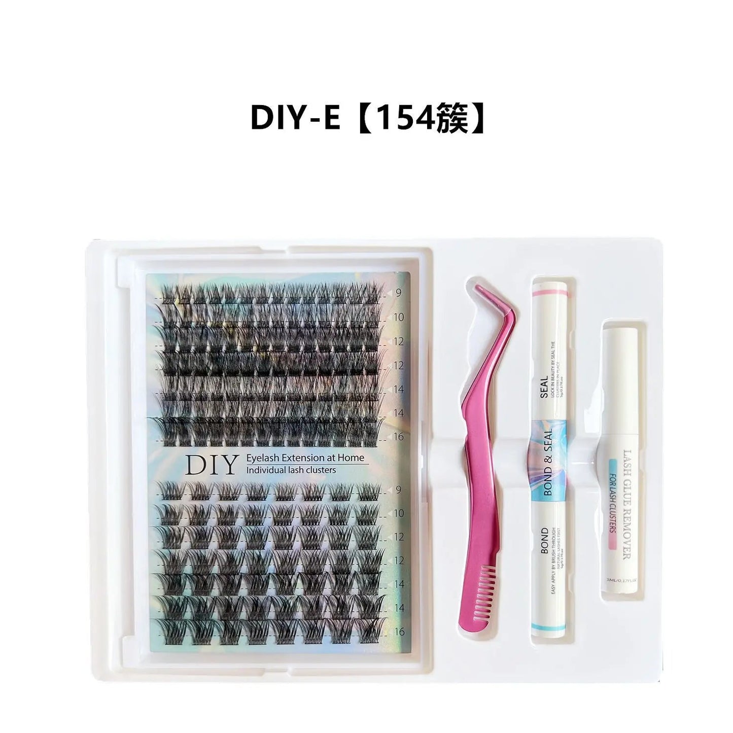 Eyelashes 280PCS Clusters Lash Bond and Seal Makeup tools DIY Lashes Extension kit for gluing Lashes Gluing Glue Accessories Good Vibrations
