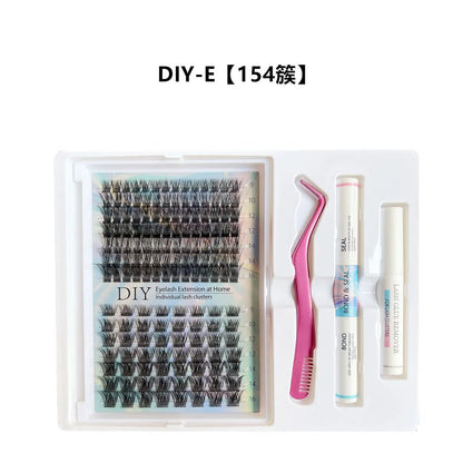 Eyelashes 280PCS Clusters Lash Bond and Seal Makeup tools DIY Lashes Extension kit for gluing Lashes Gluing Glue Accessories Good Vibrations