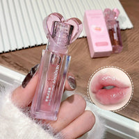 Plumping Jelly Lip Gloss Lasting Moisturizing Transparent Lip Oil Water Light Mirror Peach Lipstick Women Lips Makeup Cosmetics Good Vibrations