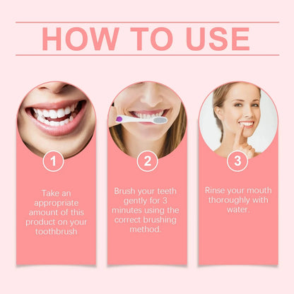 Nicotinamide Teeth Brightening Toothpaste Fresh Breath Deeply Cleaning Hygiene Removing Plaque Stains Oral Care Toothpastes 100g Good Vibrations