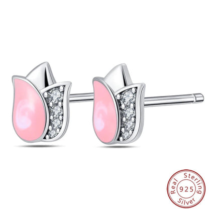 Women's Earrings 925 Sterling Silver Ocean Cute Pet Insect Plant Multi Style Earrings Fit Anniversary Delicate Jewelry Gifts Good Vibrations