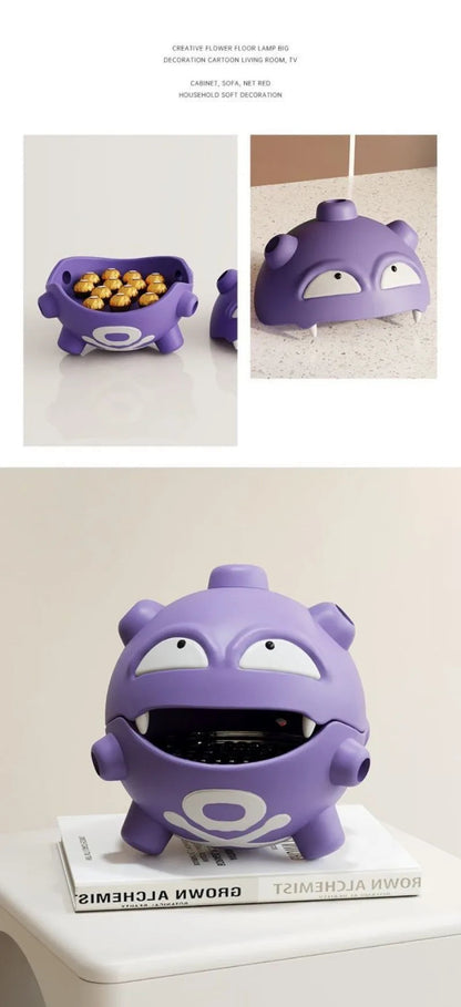 Cartoon Pokemon Weezing Mosquito Coil Tray Anime Indoor Incense Holders Bedroom Figures Desktop Car Decoration Storage Toys Gift Good Vibrations Adult Super Store