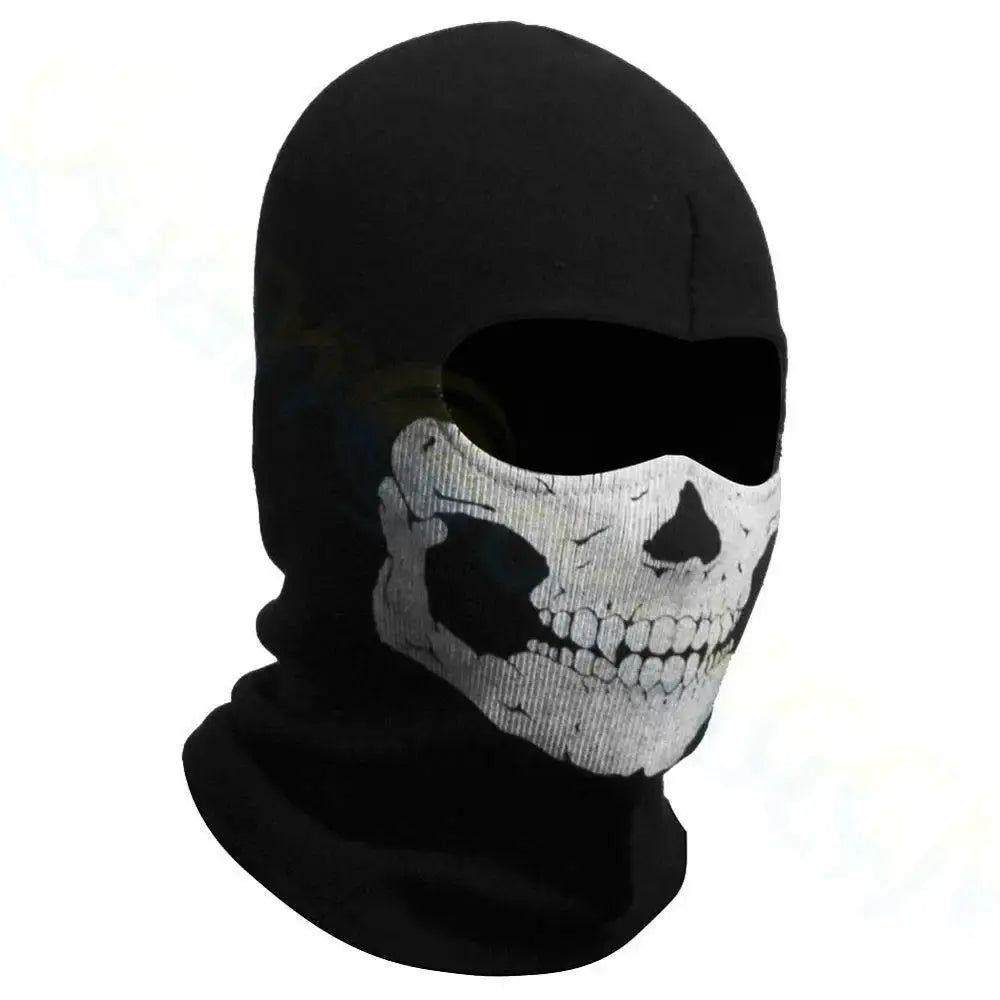 Skull Ghost Mask Men Scary Mask Skull Balaclava Ski Face Mask War Game Halloween Cosplay Party Costume Women Outdoor Headwear Good Vibrations