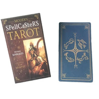 78 Cards for Beginners & Professionals – Divination Tool for Daily Guidance Modern Spellcaster’s Tarot Deck, 11.5*6.3cm