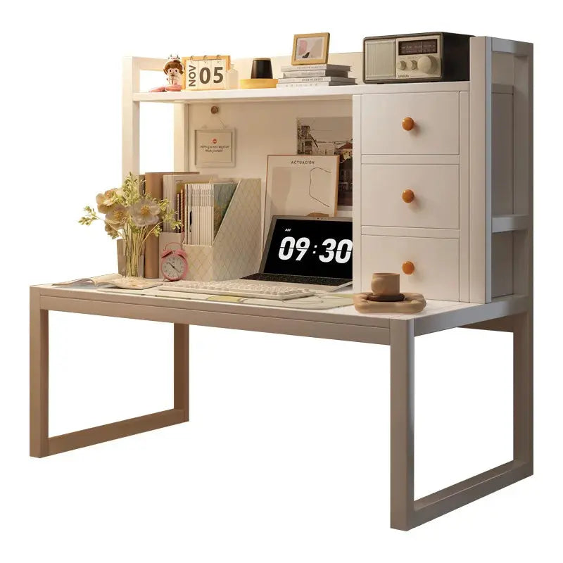 Bed computer desk bookshelf bedside table Good Vibrations