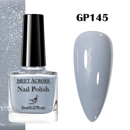48 Colors Nail Polish Quick Dry No-bake Lasting Water-based Tearable Manicure Not Easy To Fade Semi-permanent Varnish Nail Art Good Vibrations