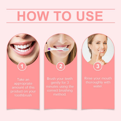 Niacinamide Whitening Toothpaste Reduce Plaque Fresh Bad Breath Stains Removing Hygiene Clean Dazzling Brighten Oral Teeth Care Good Vibrations
