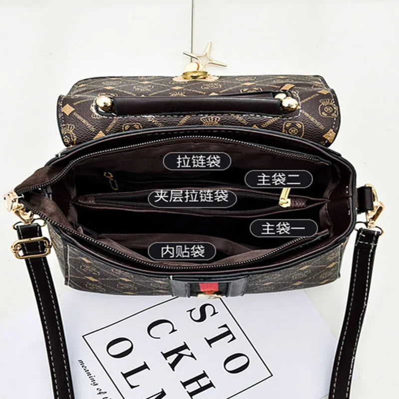 New Shoulder Bag Women Bag Tote Luxury Designer Handbag Women Handbags Leather Printed Monogram Single Shoulder Straddle Bag Good Vibrations