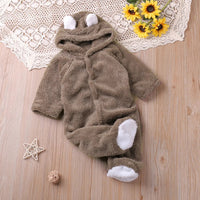 Humor Bear Autumn Cartoon Style Winter Long Sleeve Baby Boys Girls Rompers Toddler Kids Playsuit Jumpsuits Baby Clothes Good Vibrations