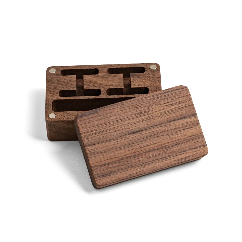 Custom Metal Cufflinks Tie Clip & Rectangle Gift Box Engraved Gift for Dad and Groomsmen Personalized Best Man Cufflinks Set Good Vibrations