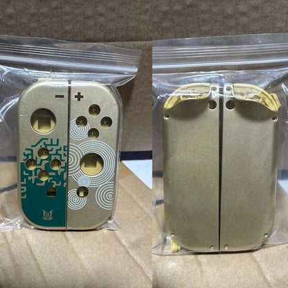 Cartoon pattern Front Back with Middle Frame Shell Housing Case Plastic Cover For Nintend Switch NS NXJoy-Con JoyCon Controller Good Vibrations