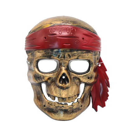 Halloween 5Pc Pirate Costume Mask Accessories for Kids Pirate Cosplay Set Pirate Paraphernalia Kids Party Gifts Good Vibrations