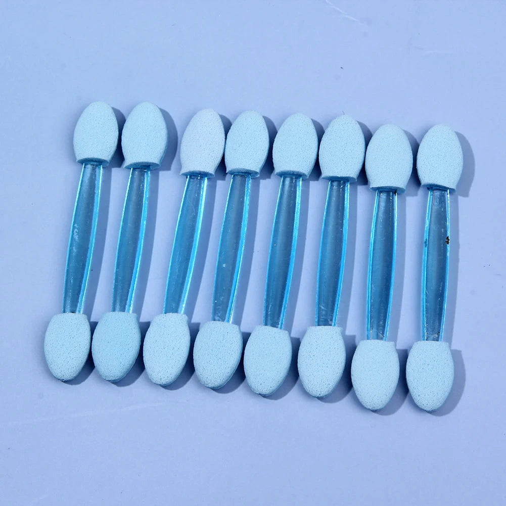 50pcs Eyeshadow Brushes Double Sided Sponge Women Make Up Eye Shadow Brushes Good Vibrations