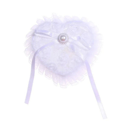 Ring Case Lightweight Ring Pillow Hand Holding Create Atmosphere Lace Ring Pillow Box Good Vibrations