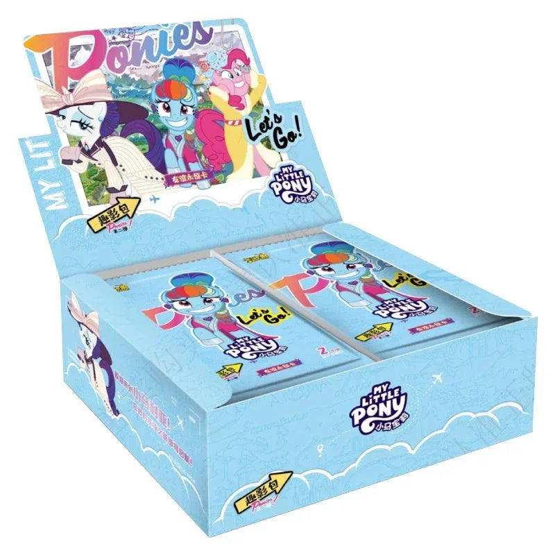 KAYOU Genuine My Little Pony Card Cute Funny Party Friendship Eternal Cards SGR Princess Anime Game Collectible Cards Toys Gifts Good Vibrations