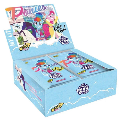 KAYOU Genuine My Little Pony Card Cute Funny Party Friendship Eternal Cards SGR Princess Anime Game Collectible Cards Toys Gifts Good Vibrations