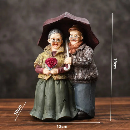 Gifts For Grandparents Elderly Home Decor Room Decoration Best Wishes Ornaments Sweet Wedding Souvenirs Old Couple Love Forever Good Vibrations