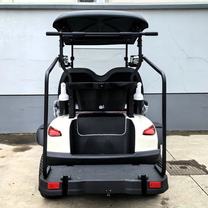 Energy Saving Effect of Manufacturer's 4+2 Seat Electric off-Road Vehicle, Four-Wheel Golf Cart    Truck with a trailer attached Good Vibrations