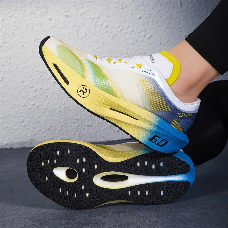 Running Shoes Original Men Carbon Board Marathon Speciality Sports Breathable Lightweight Comfortable Women's Sneakers Outdoors Good Vibrations