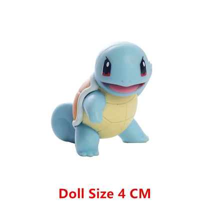 Pokemon Anime Figure Pikachu Eevee Charizard Mewtwo Cartoons Figure Collection Model Pocket Monster Action Toys Kids Birthday Gi Good Vibrations