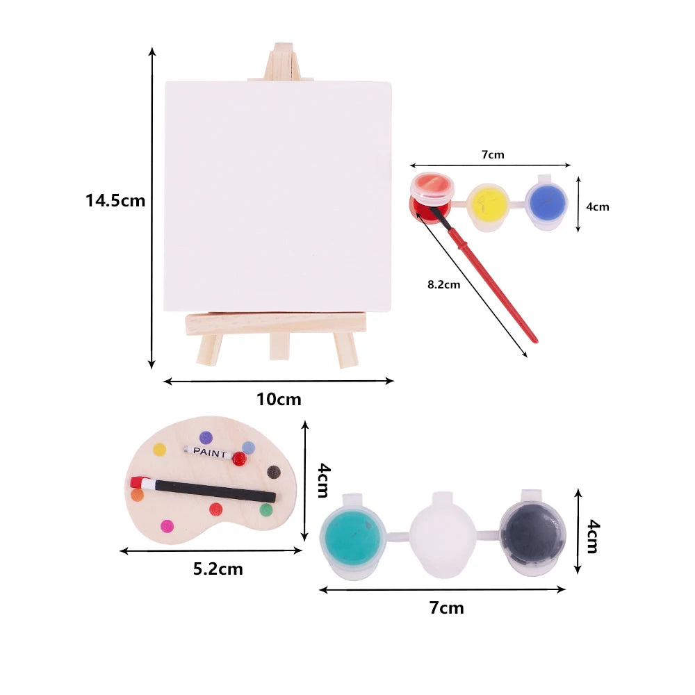 Doll Accessories Tent,Lounge Chair, Drawing Board, Wheelchair,Mini Dollhouse Accessories For 11.8inch 30cm Doll,Girl's Gifts Toy - Good Vibrations