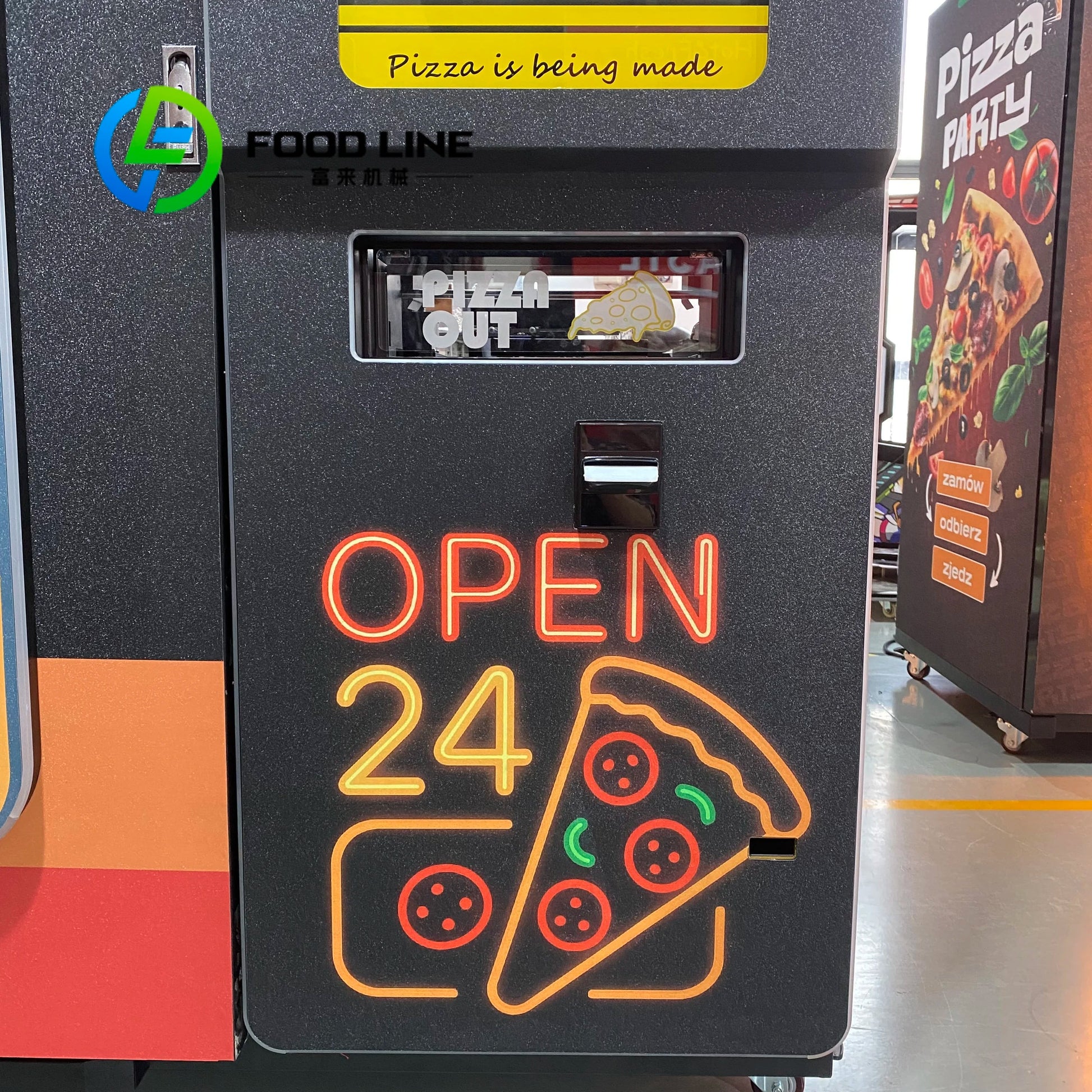 Fully Automatic Digital Touch Screen Pizza Vending Machine Smart Fresh Food for Commercial Business Hot Sale with SDK Function Good Vibrations